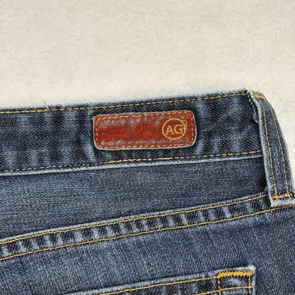 AG Jeans Vintage Y2K The Club Bootcut Flare Dark Wash Low Rise Jeans Size 28 - Picture 9 of 9